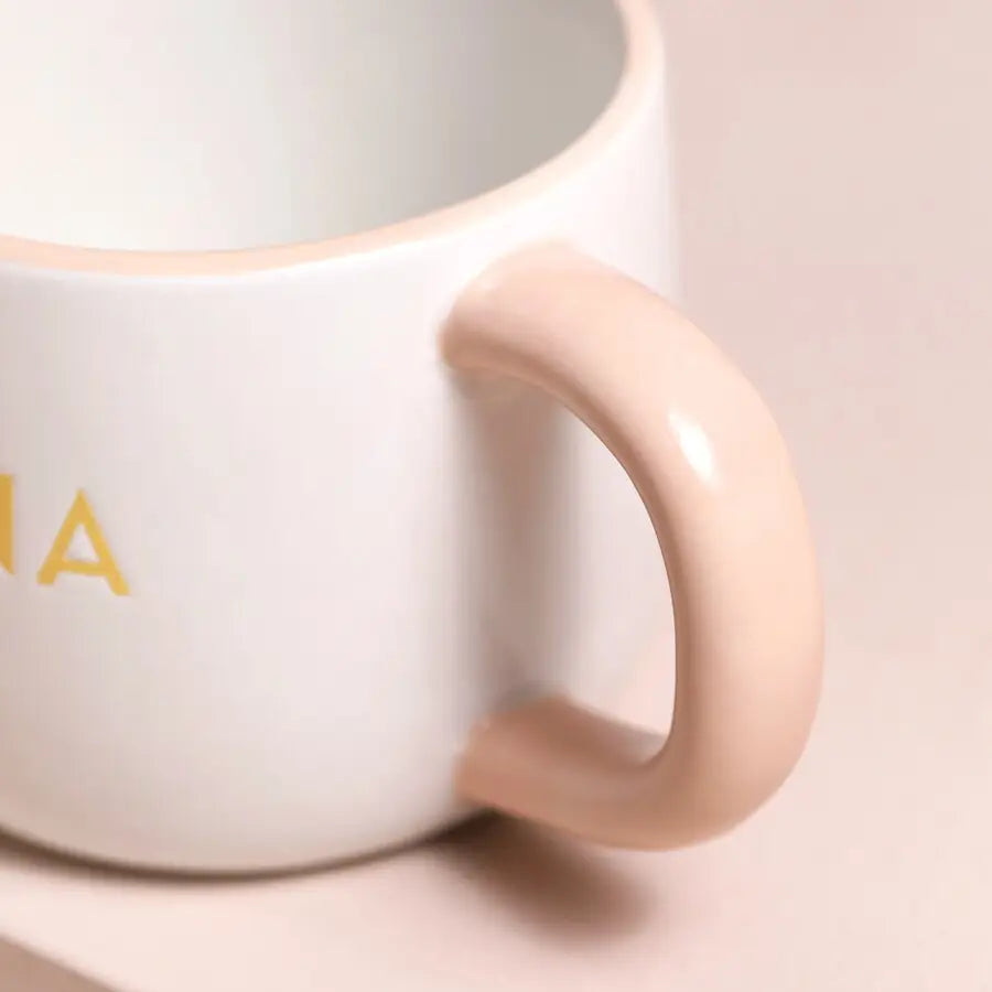 Ceramic Heart Mug - Nana
