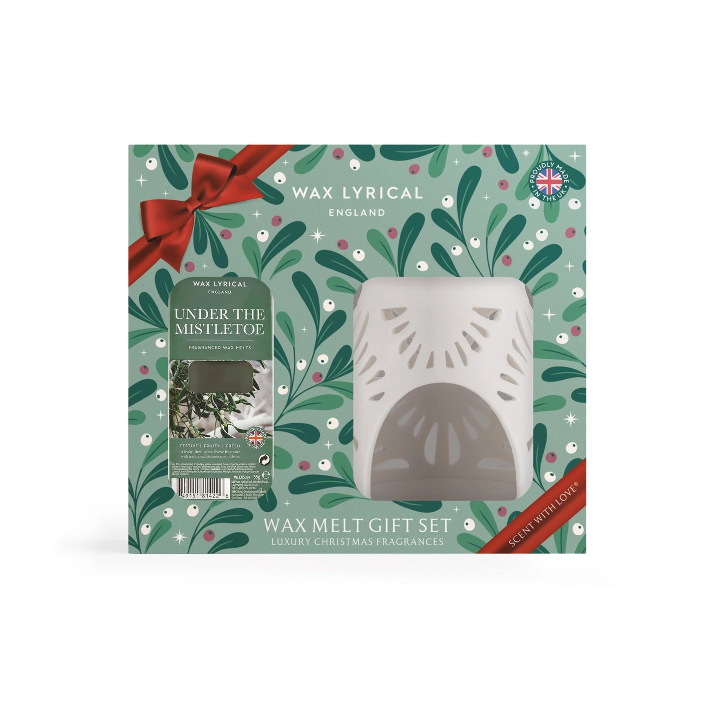 Mistletoe Magic Wax Melt & Burner Gift set