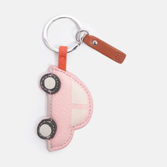 Caroline Gardner Keyring - Pink Car