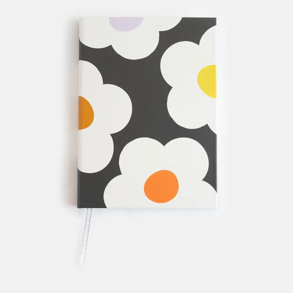 Caroline Gardner A5 Notebook - Mono Flowers