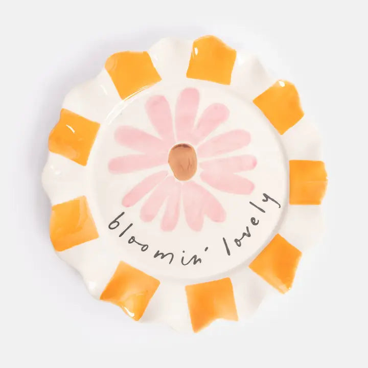 Caroline Gardner Echinacea Flower Plate