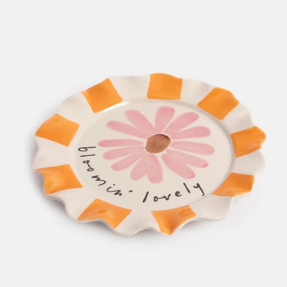 Caroline Gardner Echinacea Flower Plate