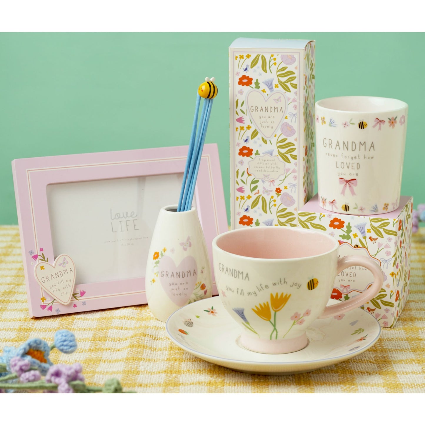 Cup And Saucer - Grandma