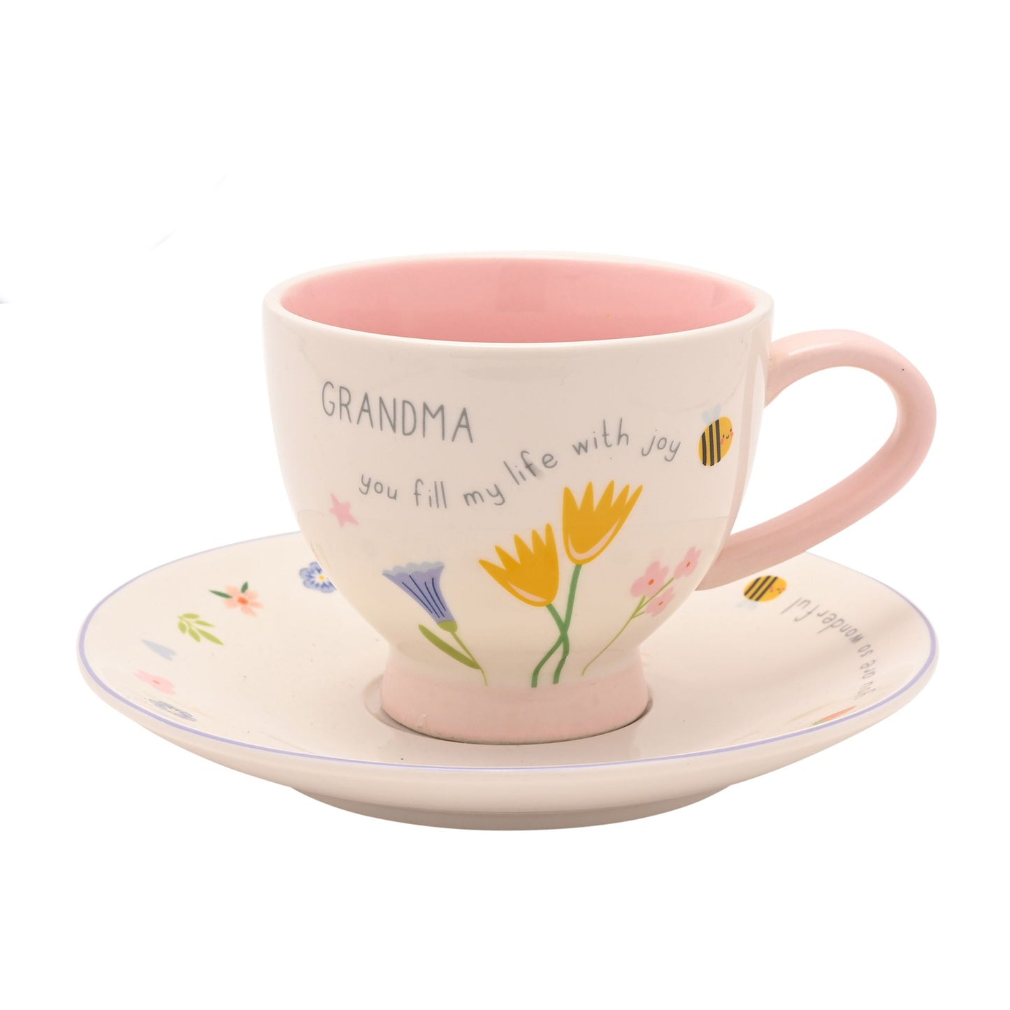 Cup And Saucer - Grandma