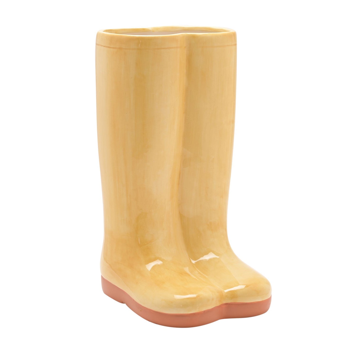 Wellies Vase Yellow