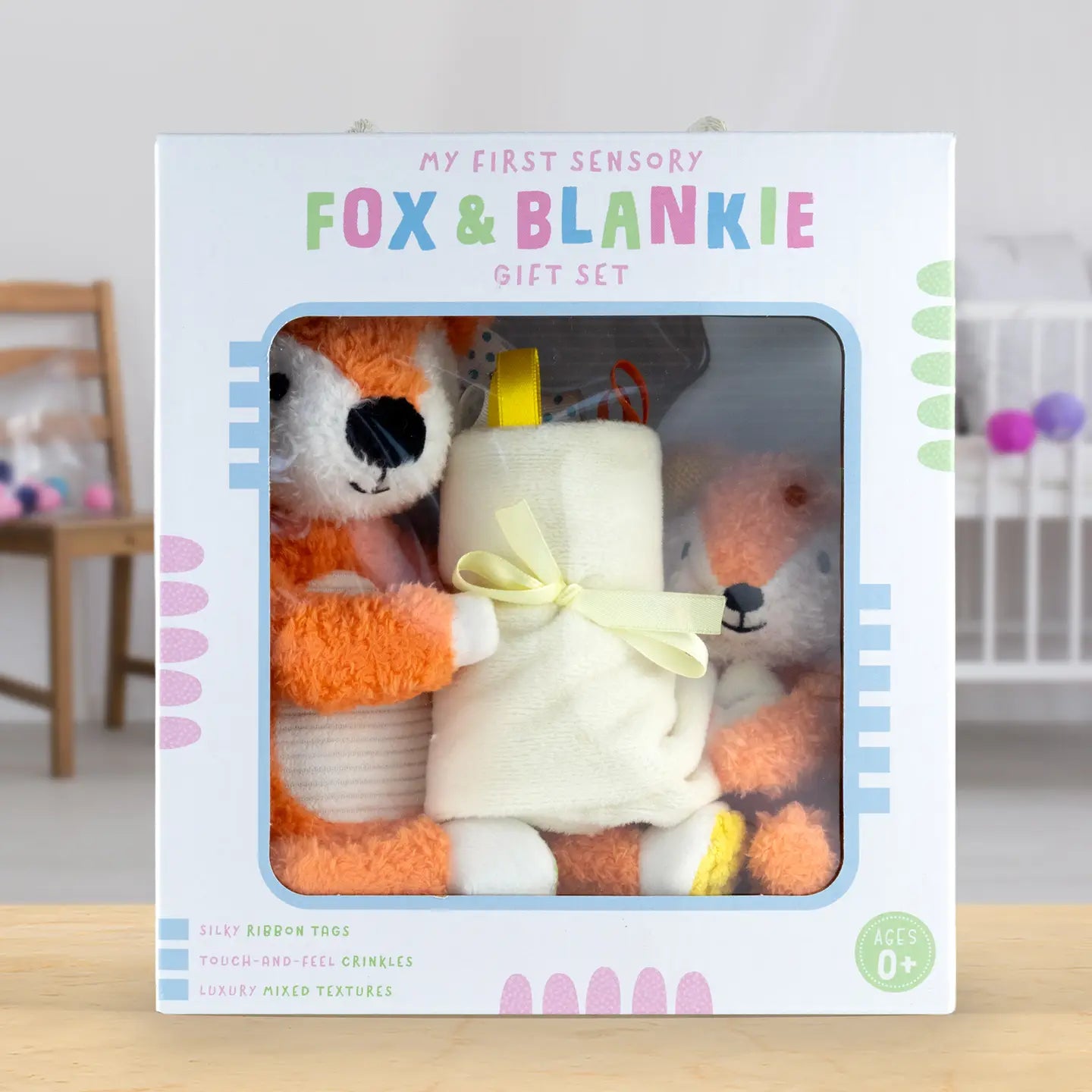 My First Snuggables Fox Gift Set