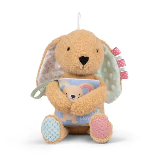 Snuggables Medium Plush Rabbit with Cloth Book