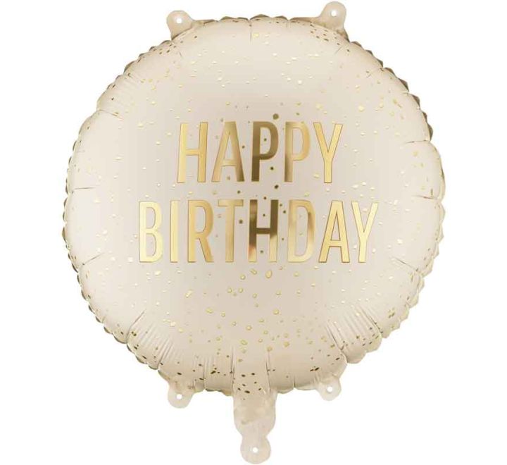 18” Balloon - PartyDeco - Happy Birthday