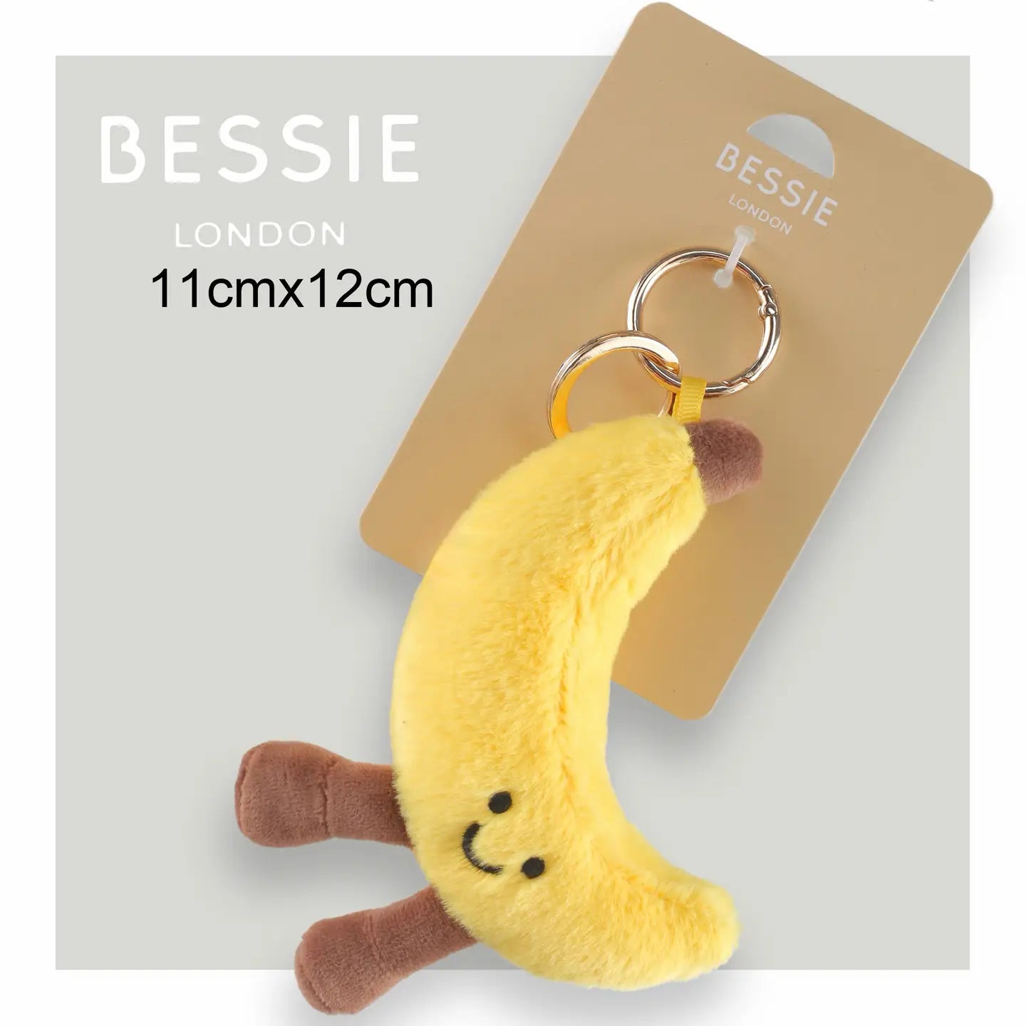 Bessie London Croissant Bag Charm