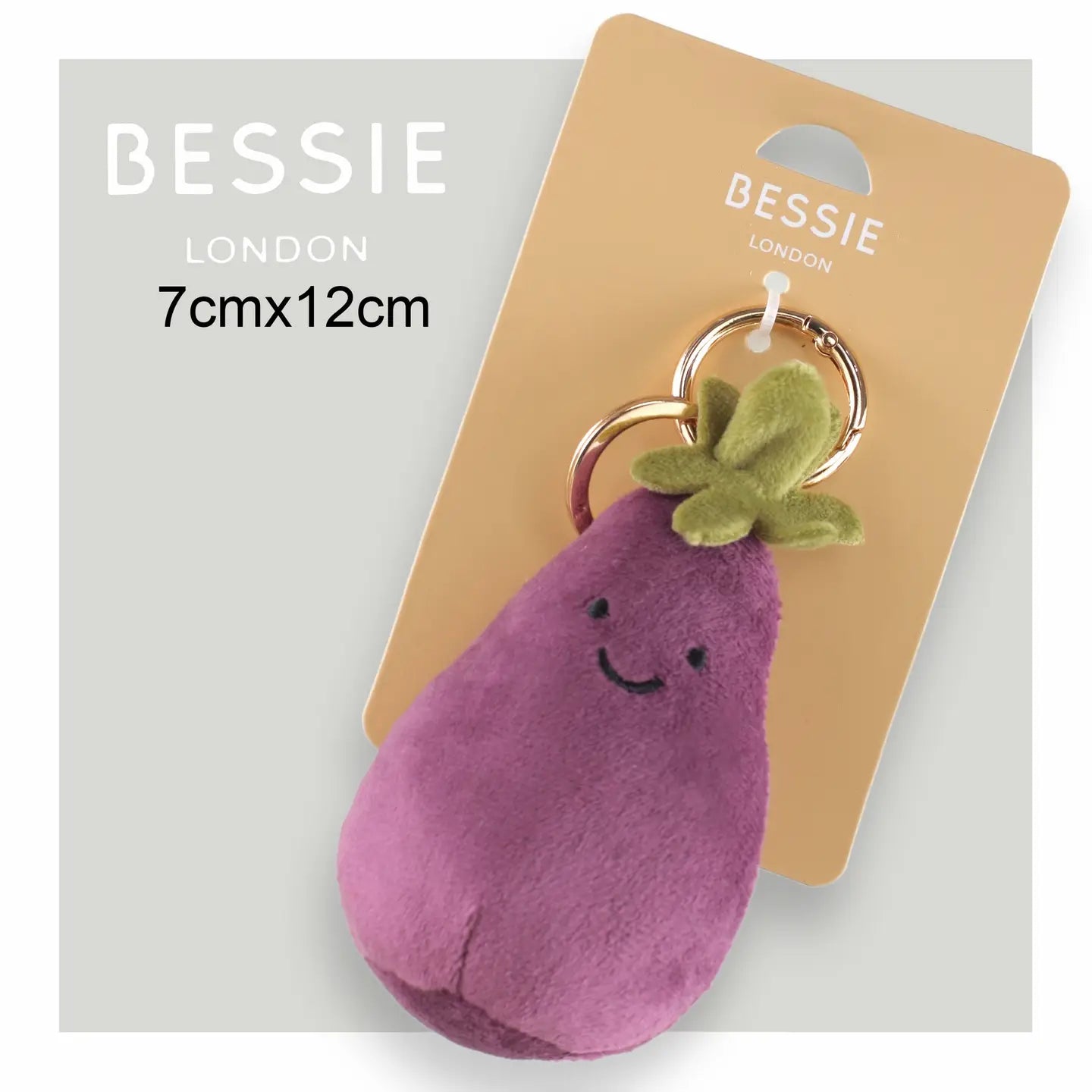 Bessie London Croissant Bag Charm