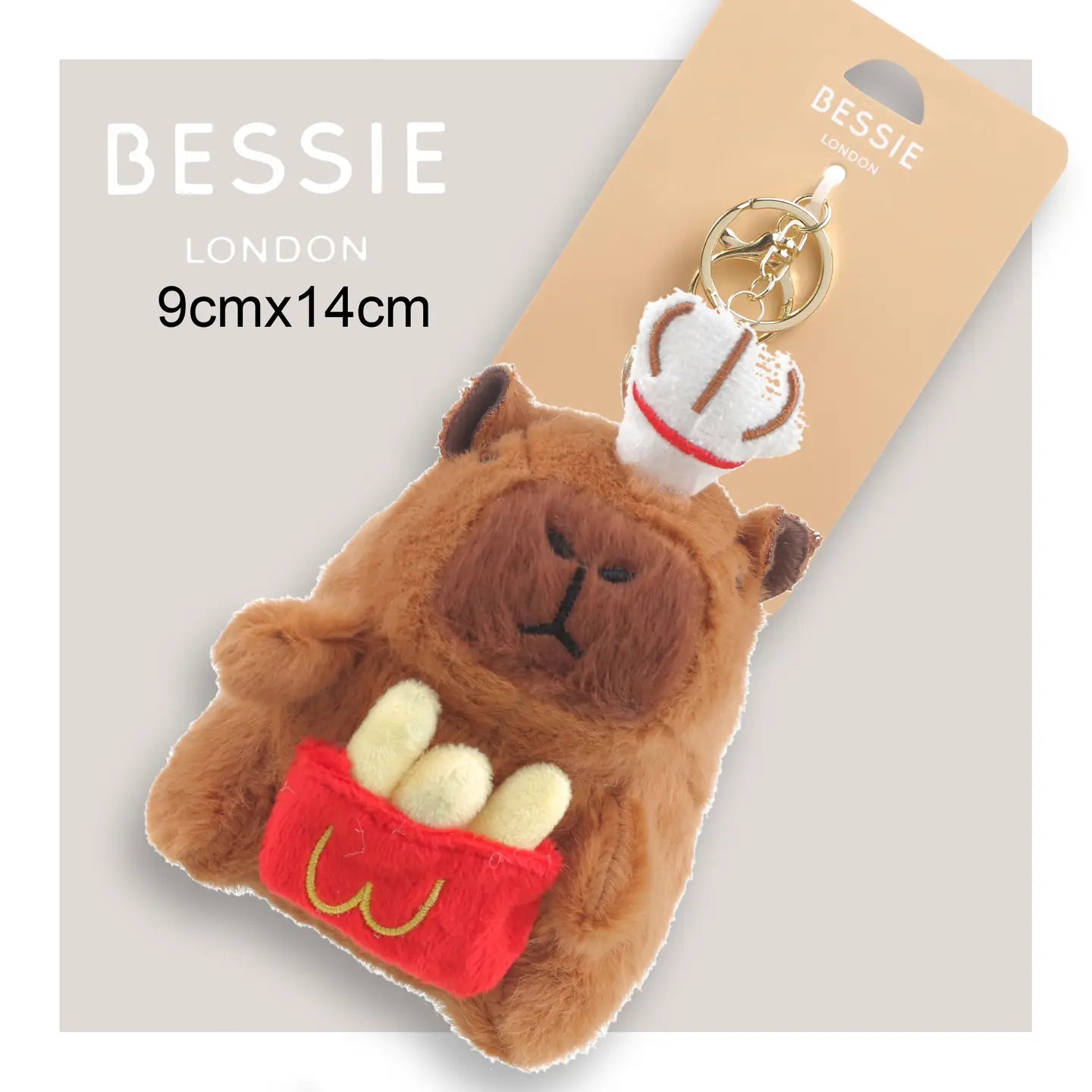 Bessie London Croissant Bag Charm