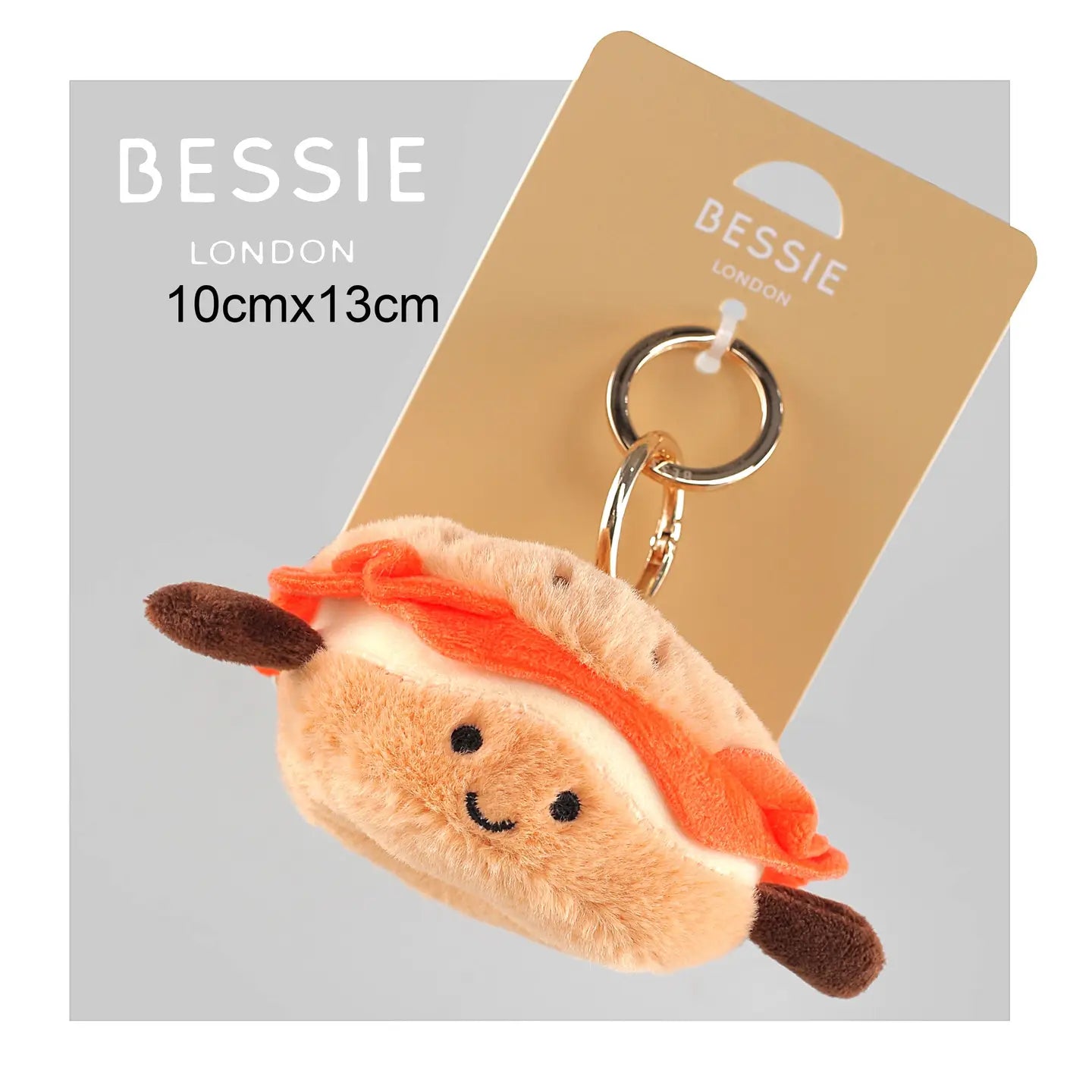 Bessie London Croissant Bag Charm