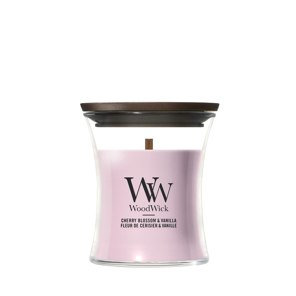Mini Hourglass Candle - Cherry Blossom And Vanilla