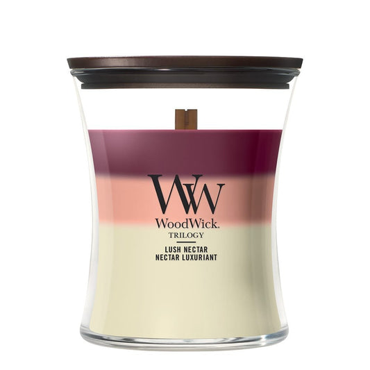 Medium Trilogy Hourglass Candle - Lush Nectar