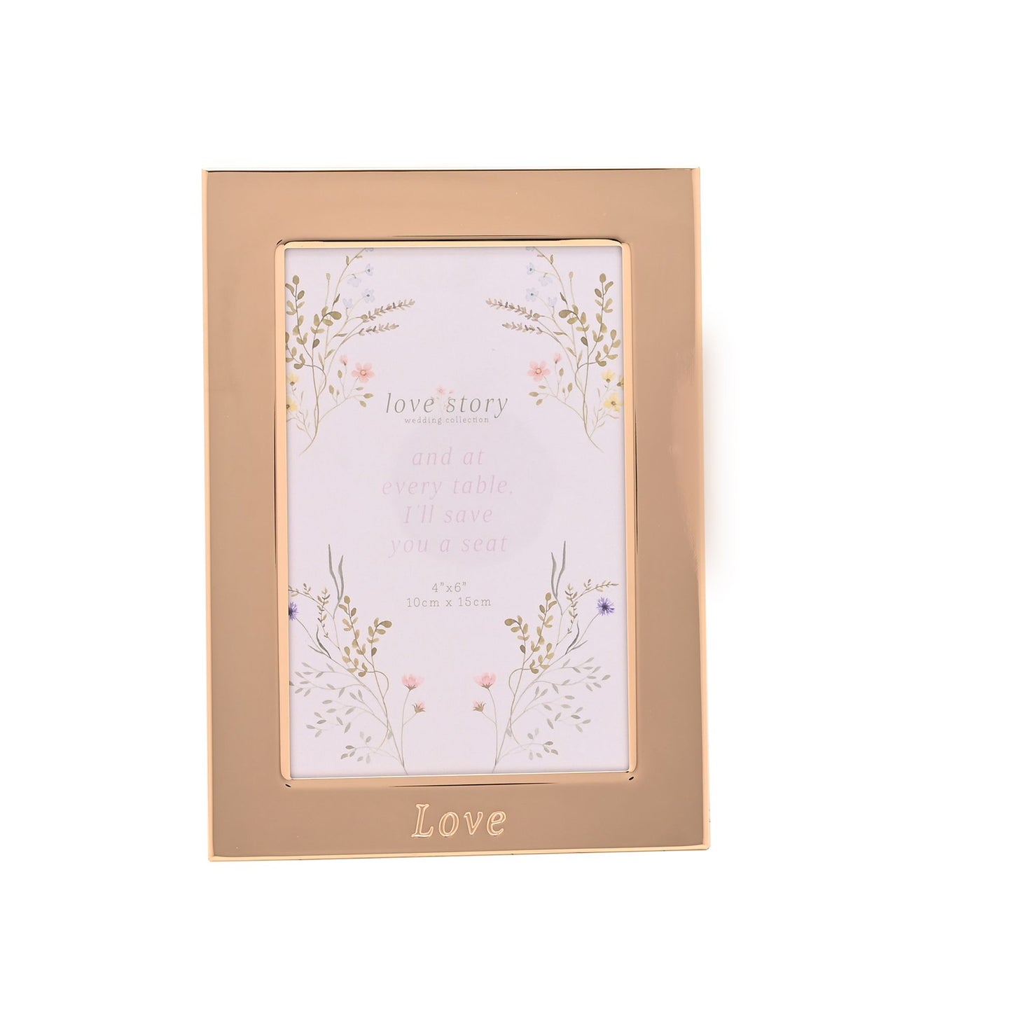 Love Story - Gold Frame - Love