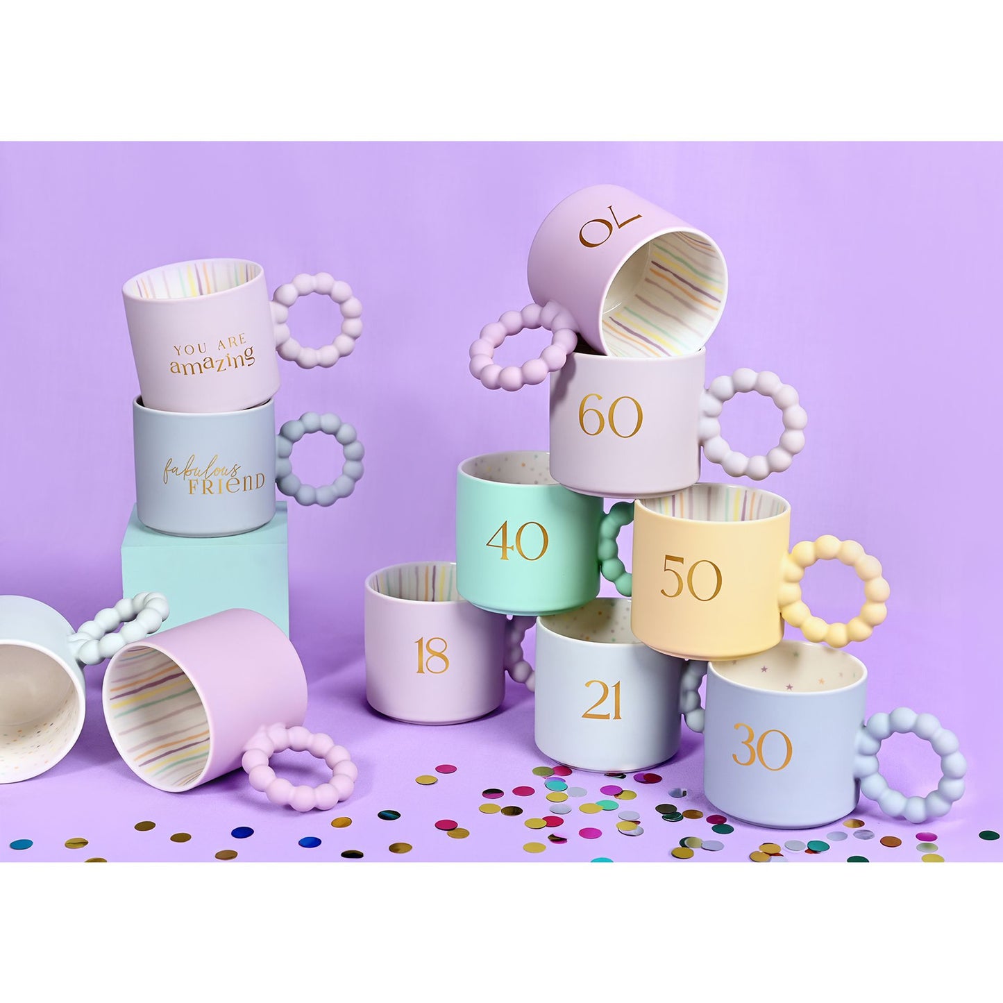 Confetti Mug - 18th
