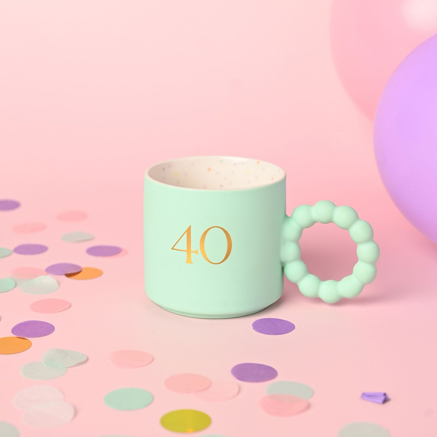 Confetti Mug - 40th