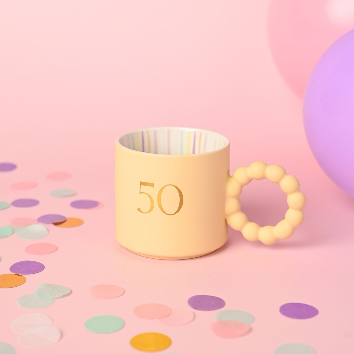Confetti Mug - 50th