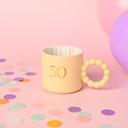 Confetti Mug - 50th
