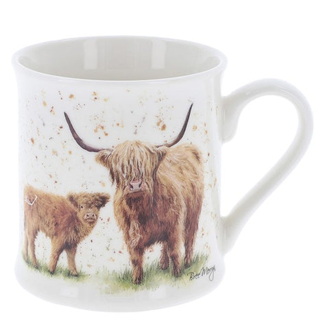 Bree Merryn Mug - Happy Highland Cow