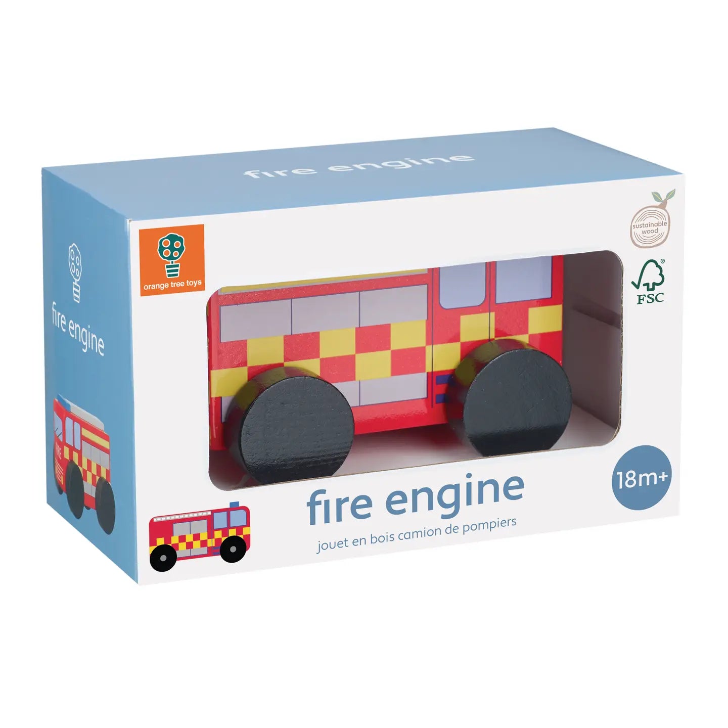 Wooden Fire Engine