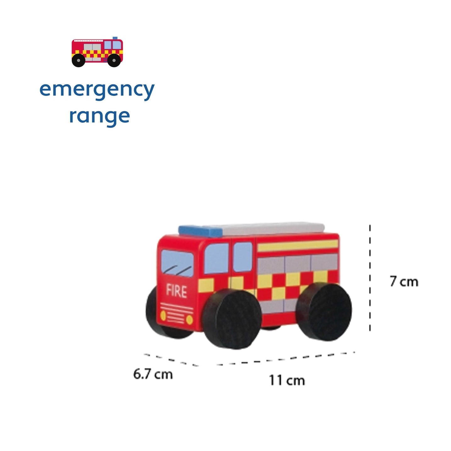 Wooden Fire Engine