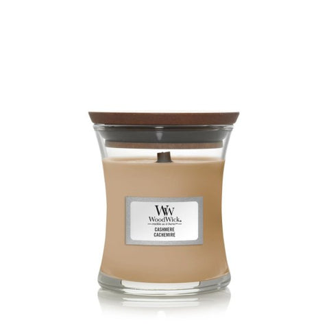 Woodwick - Mini Hourglass candle - Cashmere
