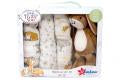 Guess How Much I Love You Soft Toy with Muslin Gift Set