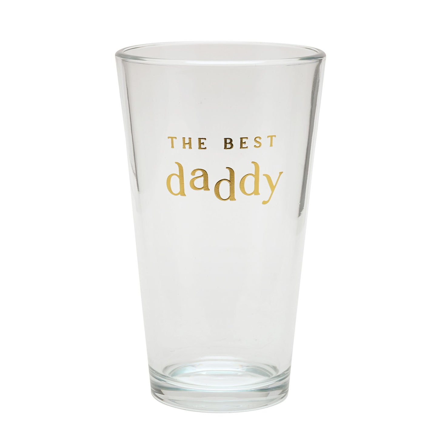 Confetti Beer Glass - The Best Daddy