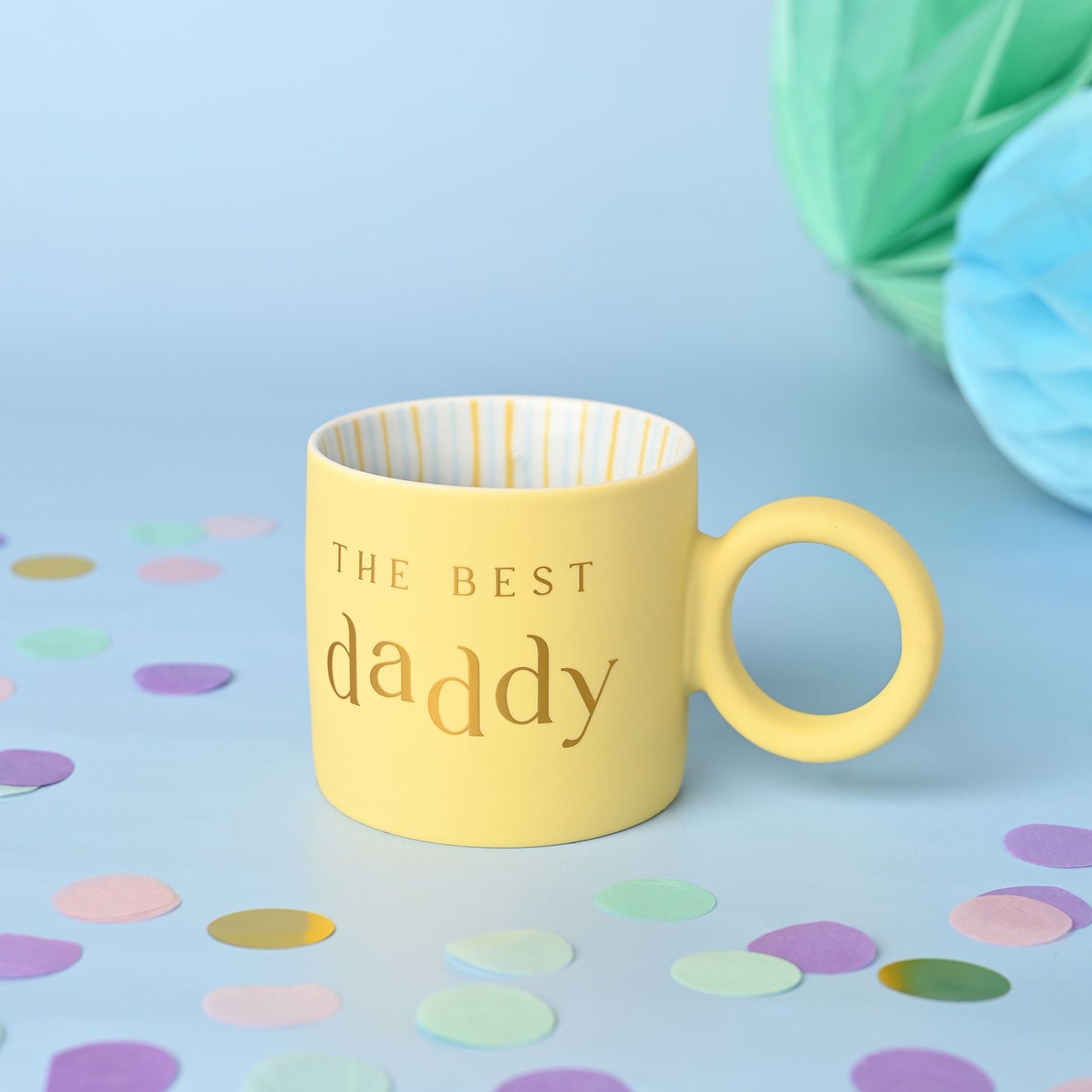 Confetti Mug - The Best Daddy
