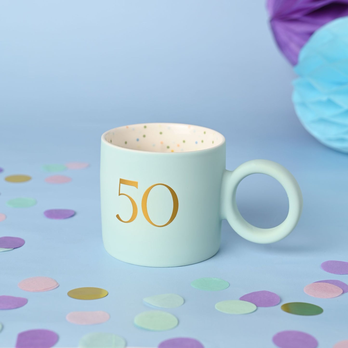Confetti Mug - 50th