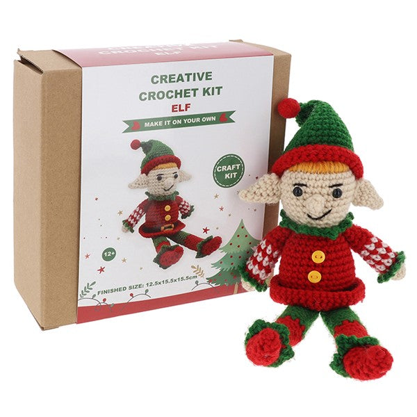 Crochet Kit: Christmas Elves