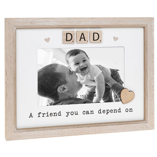 Scrabble Sentiments Frame Dad
