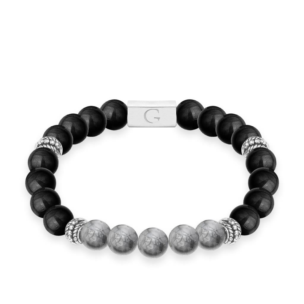 Fabulous Son Semi Precious Elastic Bracelet