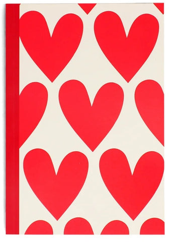 A5 Notebook - Love Hearts