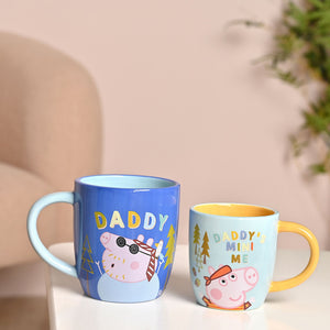 Peppa Pig Daddy And Me Mug Set