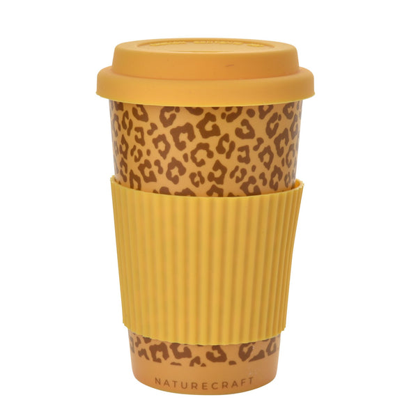 Naturecraft Leopard Ceramic Travel Mug