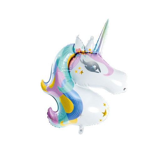 Super Shape Balloon - PartyDeco - Unicorn Head