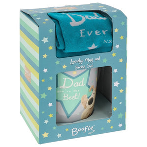 Boofle Male Mug & Sock Gift Set - Dad