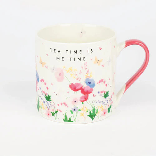 Belly Button Designs China Mug - Tea Time Is Me Time
