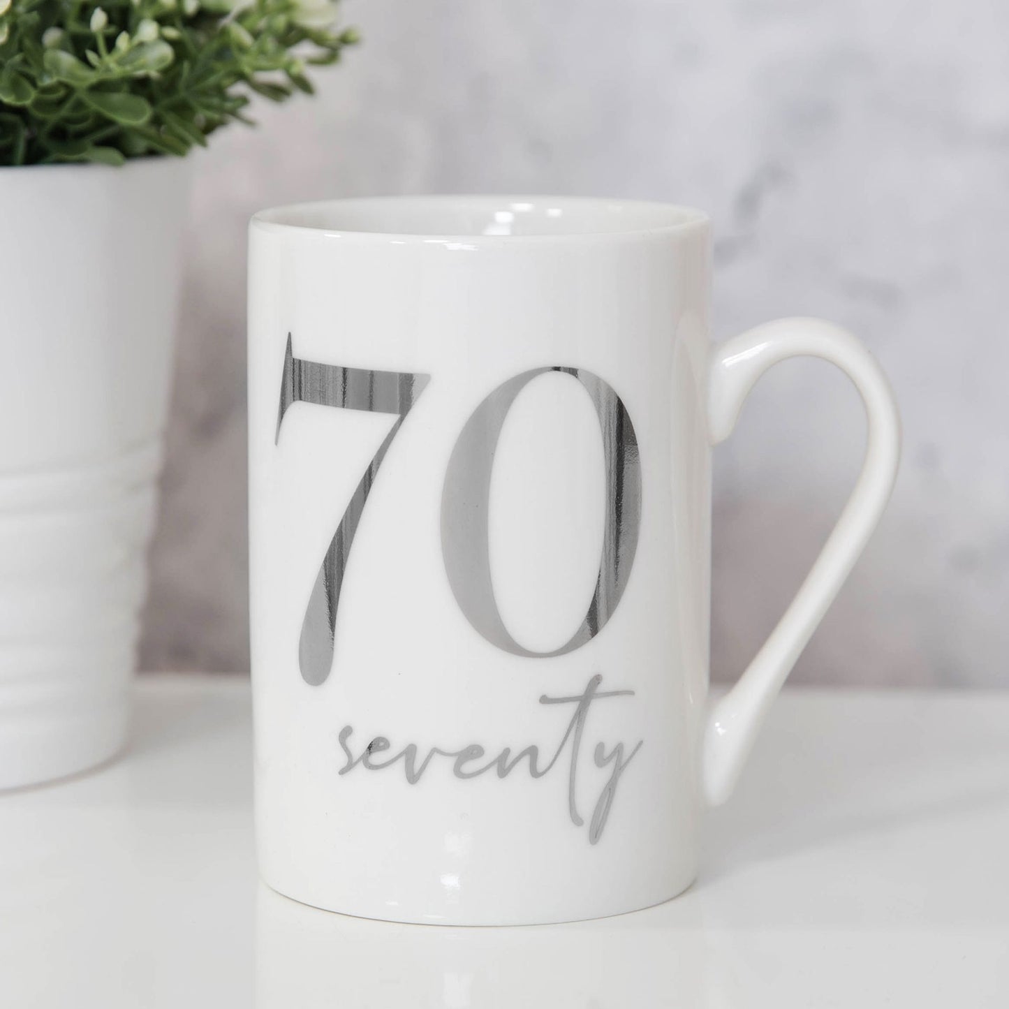 Milestones Ceramic Mug - 70th