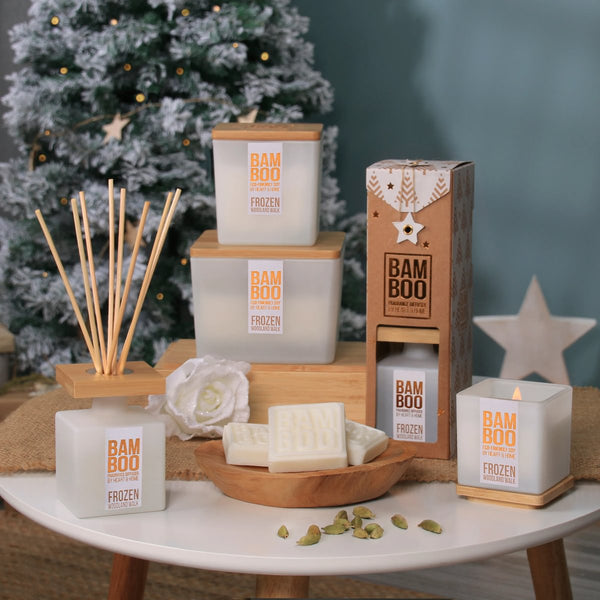Bamboo - Frozen Woodland Walk - Small Jar Candle