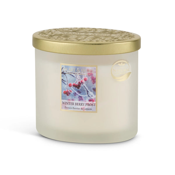 Heart & Home - Winter Berry Frost - Twin Wick Candle