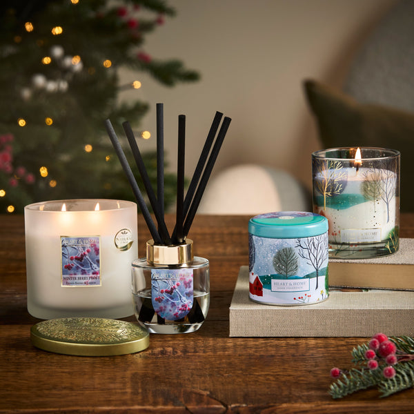 Heart & Home - Winter Berry Frost  - Scene Candle