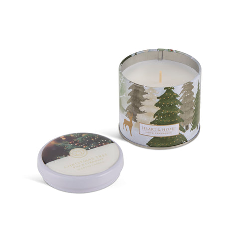 Heart & Home - Christmas Tree - Tin Candle