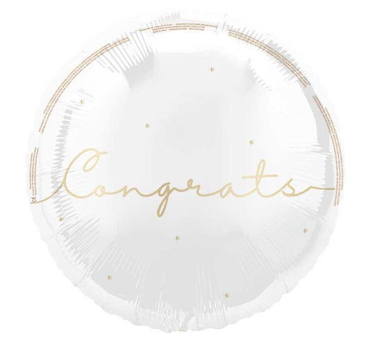 18” Balloon - Unique - Congrats