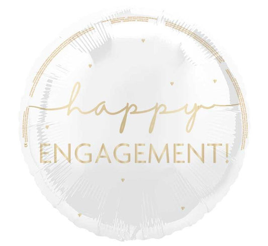 18” Balloon - Unique - Happy Engagement
