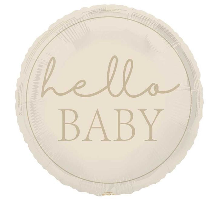 18” Balloon - Unique - Hello Baby
