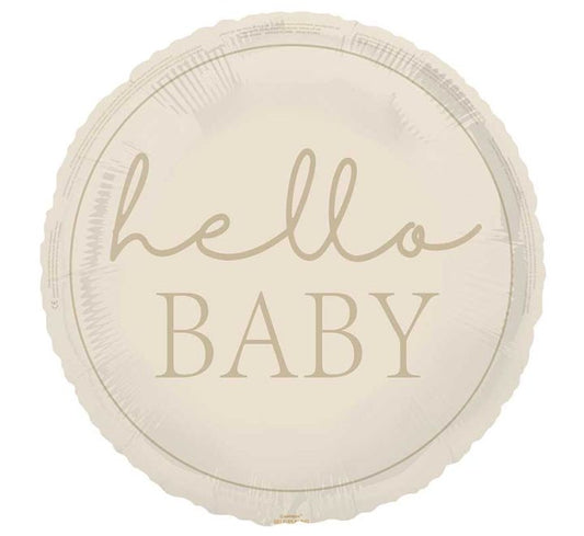 18” Balloon - Unique - Hello Baby
