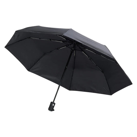 Automatic Folding Umbrella - Solid Black
